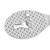 Foot Pedal Faucet Set Stainless Steel Hands Free Silver Touchless