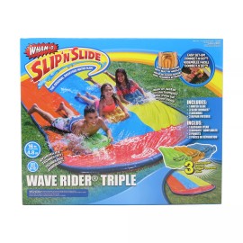 Wham-O New - Wham-O Slip 'N Slide Wave Rider Triple - Ages 5-12 | 1-3 players