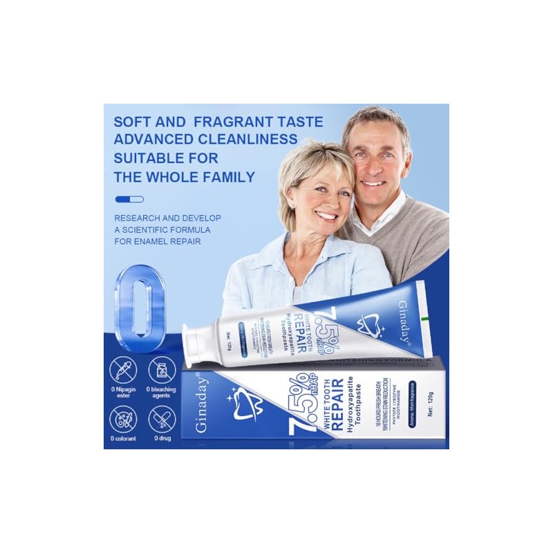 Hydroxyapatite Toothpastes, Effectively to Mineralizing Cleaning Remineralizing Gum Hydroxyapatite Toothpastes.