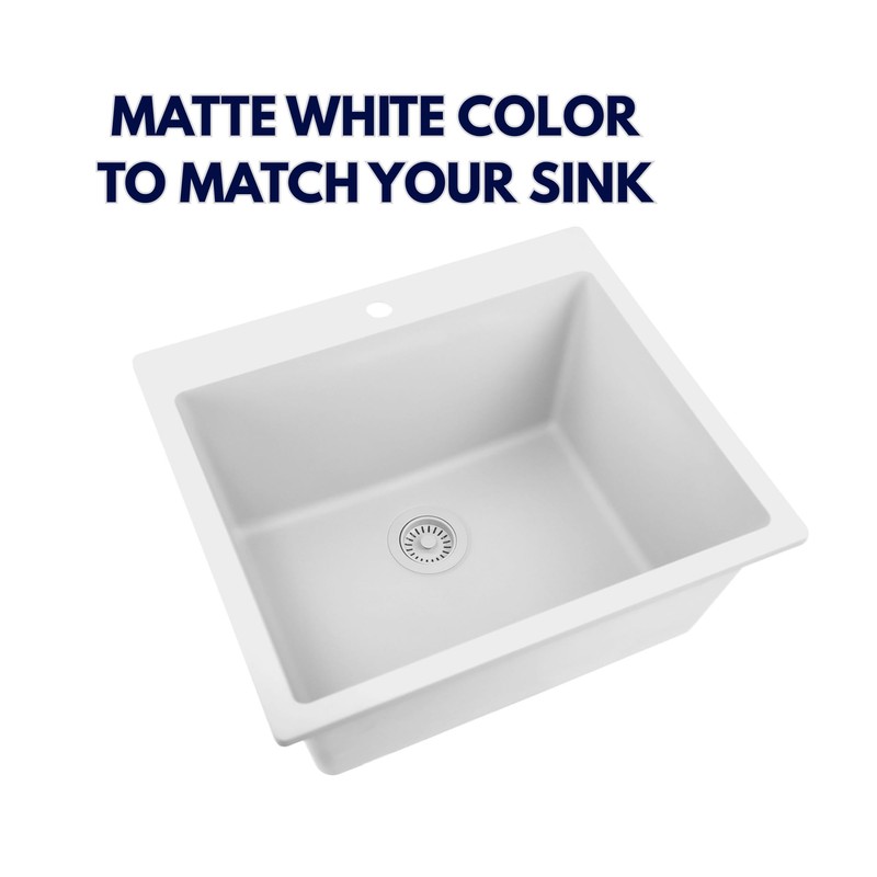 Nantucket Sinks 3.5KD-GCW 3.5" Basket Strainer Kitchen Drain Assembly Set