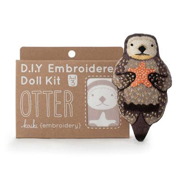 Kiriki Press DIY Embroidery Doll Kit - Skill Level 3