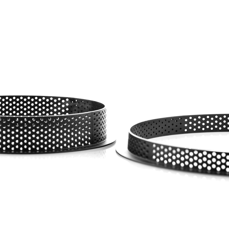 Silikomart - TARTE Ring Classic - MICROPERFORATED Rings for Baking