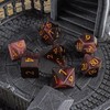 LUCKY-M Cat Eye DND Dice Sets, Gemstone Dice for Dungeons