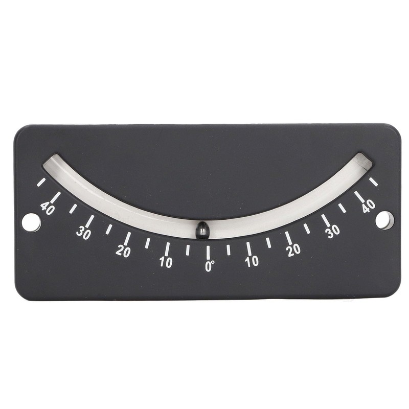 Inclinometer Analogue Bicycle Inclinometer Clinometer, 40° to 40° Handlebar Recline