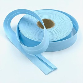 Craft Cult 25mm Wide Plain Bias Binding Tape - 25 Metre Roll (41 - Baby Blue)