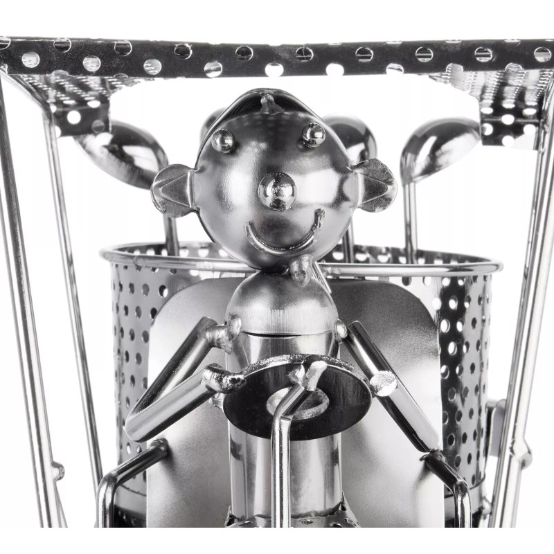 BRUBAKER Bottle Holder Female Golf Player in Golf Cart -