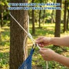 Flag Pole Rope, Professional Halyard Kit with 6 Clips, 20m