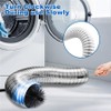Dryer Vent Cleaner Kit Clothes Dryer Lint Brush Vent Trap