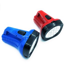TEMPO DI SALDI Torcia Lampada Portatile 19 LED Ricaricabile a Accensione Manuale