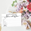 Minimalism Advice and Wishes Cards for Weddings Bridal Showers Baby