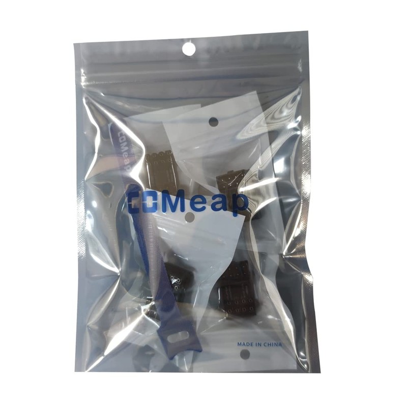 COMeap （4-Pack） 8 Pin 180 Degree Adapter, Standard Type GPU