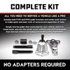 Powerbuilt Master Hub Puller Tool Set, Remove and Install Car