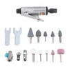 16 Pcs Air Die Grinder Kit,25000RPM 1/4" 1/8" Pneumatic Rotary