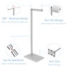 JOMANDAN 304 Stainless Steel Freestanding Toilet Paper Holder with Marble
