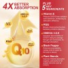 Coq10 600mg Con 120 Softgels Salud Corazon Hecho En Usa