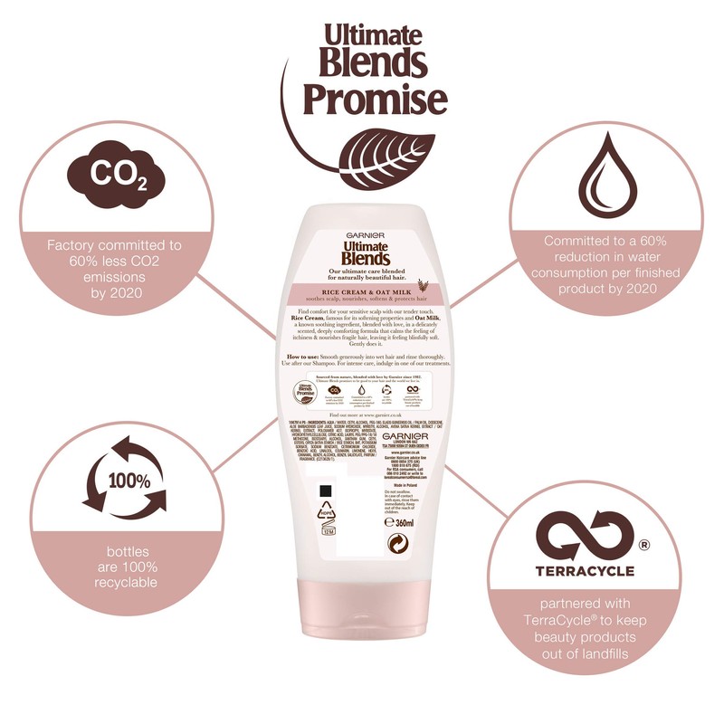 Garnier Ultimate Blends Shampoo & Conditioner Set | Delicate Oat