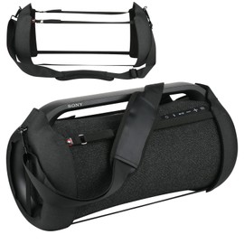 TXEsign Travel Carrying Strap Case Cover for Sony SRS-XG500 X-Series Wireless Portable Bluetooth Speaker Hard EVA Case Protective Shell Case Two Sides Speaker Cover with Shoulder Strap