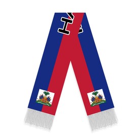 Haiti Scarf, 5FT Long Haitian Velvet Shawl,150×18cm Decor For Sport Parade Graduation