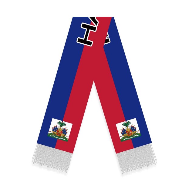 Haiti Scarf, 5FT Long Haitian Velvet Shawl,150×18cm Decor For Sport