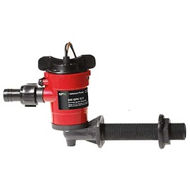 Johnson Pump 38503 Aerator Pump 500 GPH 90°, Black