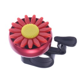 Vorcool Sunflower Shaped Children's Bicycle Cycling Bell Handlebar Ring Ringer Horn (Red)