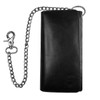 IBRO Motorcycle Chain Wallet for Men – Premium Cowhide Leather,