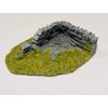 Javis Dry Stone Roadside Wall Corners - OO Gauge/1:76 Scale