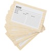 C.R. Gibson Q12-24440 Bloom Double Sided Recipe Card Set, 4"