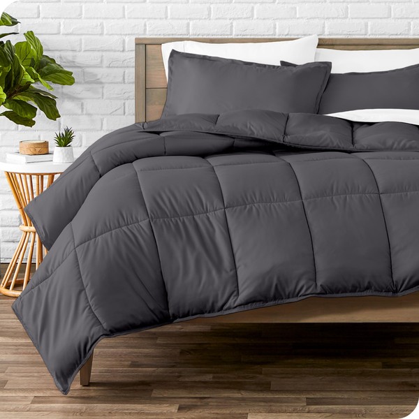 Bare Home Comforter Set - Full Size - Ultra-Soft -