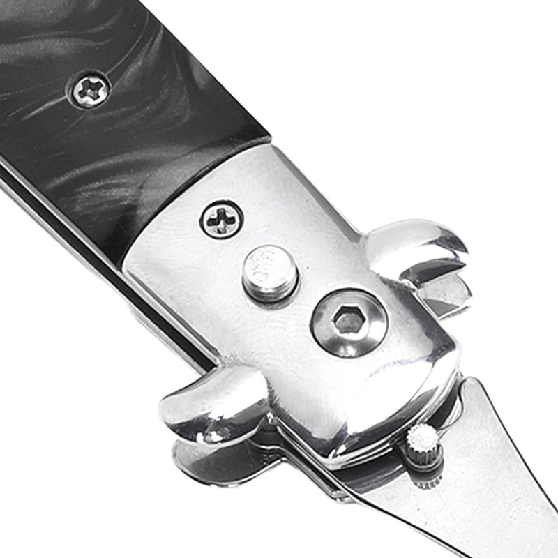 Camping Utensils Fork, Ergonomic Handle One Button Flick Multifunctional Folding