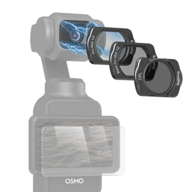 SmallRig 4775 Black/White Diffusion Filter & CPL Filter Set for DJI Compatible Osmo Pocket 3