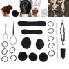 riteu 65piezas Accesorios de Peinado,Kit de Peinado,Accesorios de Moda para