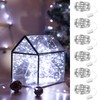 HXWEIYE 6 Pack White Fairy Lights Battery Operated, 7ft 20LED
