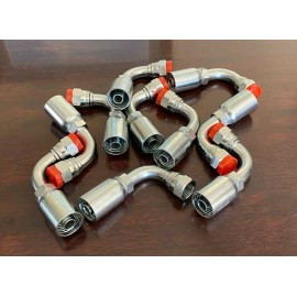 Gator 08U-668 After Market Hydraulic Hose fitting 1/2" hose 90 Elbow 1/2" Female JIC