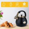 Tea Kettle Stovetop Whistling Kettle Teapot, 3Quart Tea Pot Stainless