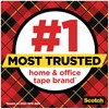 Scotch Transparent Tape, 1 Roll, 3/4 in x 1296 in,