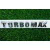 1PC 2024-2025 Turbomax Emblems 3D Badge Nameplate Hood Letters Logo