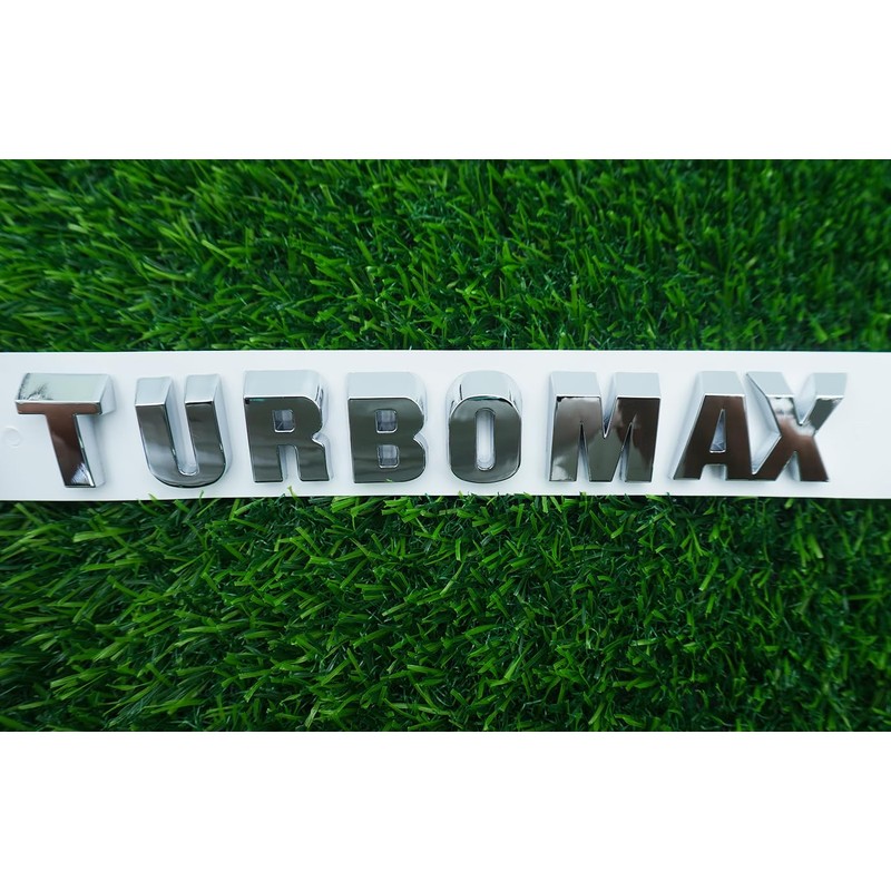 1PC 2024-2025 Turbomax Emblems 3D Badge Nameplate Hood Letters Logo