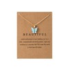 Colorful Butterfly Necklace Sets for Women Butterfly Pendant Bulk Necklaces