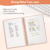 Forvencer Lined Spiral Journal Notebook with 300 Numbered Pages, B5
