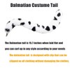 Dalmatian Costume Set with Dalmation Ears Headband Dalmatian Tail Choker