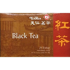 1.4oz TenRen Black Tea, 20 Tea Bags (Pack of 2)