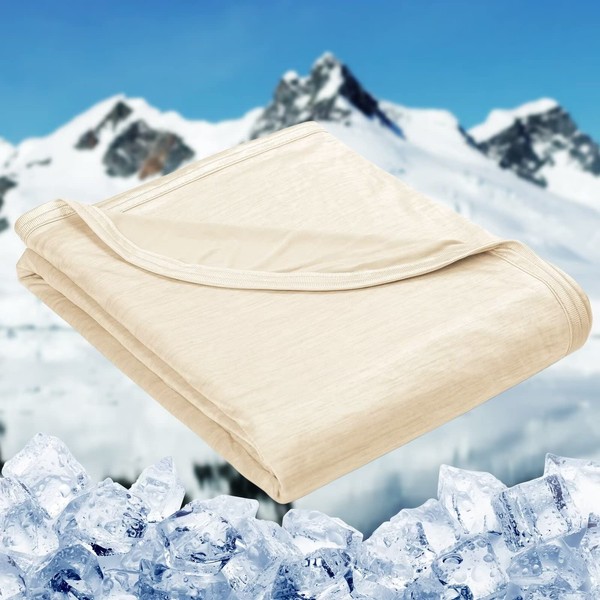 HOMFINE Cooling Blankets for Hot Sleepers - Summer Blanket Thin