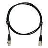 Gearlux XLR Microphone Cable, Fully Balanced, Male to Female, 6