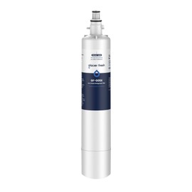 GLACIER FRESH RPWFE (with CHIP) Refrigerator Water Filter, Replacement for GE® RPWFE, RPWF, WSG-4, WF277, GFE28GMKES, PFE28KBLTS, GFD28GSLSS, PWE23KSKSS, GYE22HMKES, DFE28JSKSS, Pack of 1