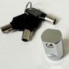 RiKey Security - Storage Cylinder Lock with 3 Tubular Keys