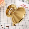 Nimomo Honeycombed Stainless Steel Coffee Filter, Gold Honeycombed Stainless Steel