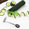 Veggie Spiralizer,Zucchini Spiralizer - Stainless Steel Kitchen Gadgets for Cucumber