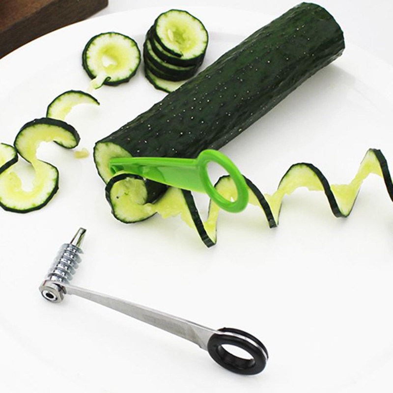 Veggie Spiralizer,Zucchini Spiralizer - Stainless Steel Kitchen Gadgets for Cucumber
