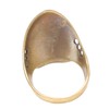 Brass Archery Thumb Ring Portable Finger Protector with Anti Lost